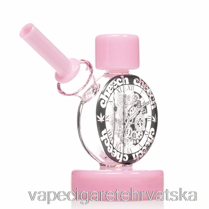 Vape Hrvatska Cheech Clock Bubbler Pink